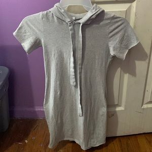 Women all gray dress